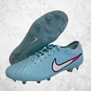 Nike Tiempo Legend 10 Elite FG Copa/White DV4328-401 Mens Size 7.5 Soccer Cleats
